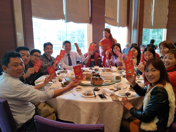 东升国际2018年初开工聚餐